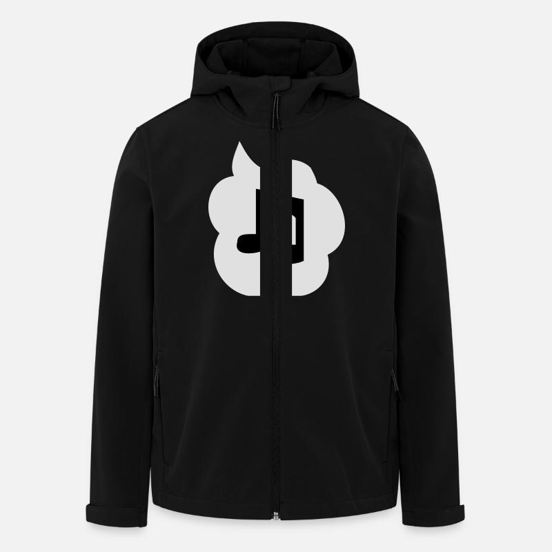 Musik Sprechen - Recycelte Männer Softshell-Jacke von Stanley/Stella - Schwarz