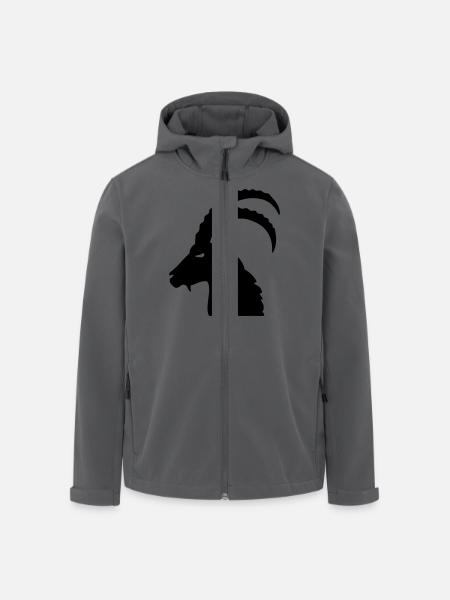 Steinbock - Men’s Recycled Softshell Jacket by Stanley/Stella - black
