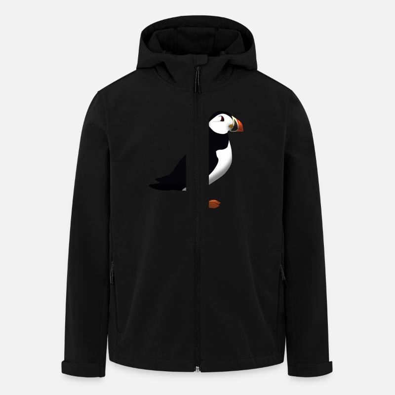 puffin E - Men’s Recycled Softshell Jacket by Stanley/Stella - black