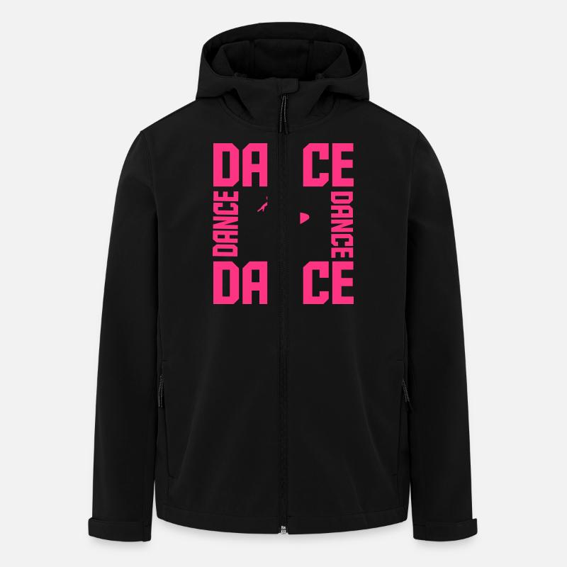 Dance - Men’s Recycled Softshell Jacket by Stanley/Stella - black