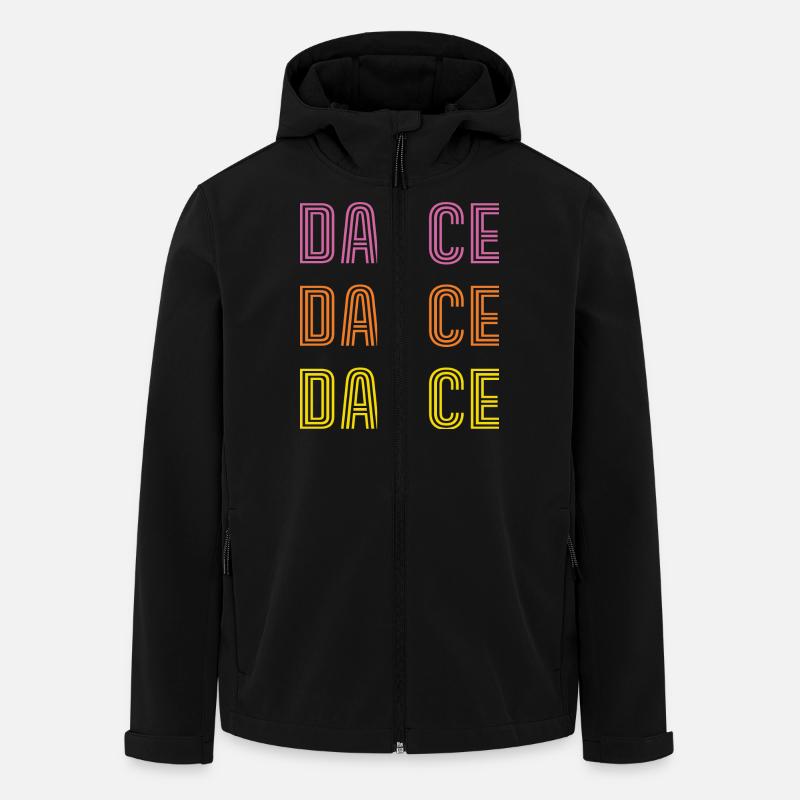 Dance - Men’s Recycled Softshell Jacket by Stanley/Stella - black