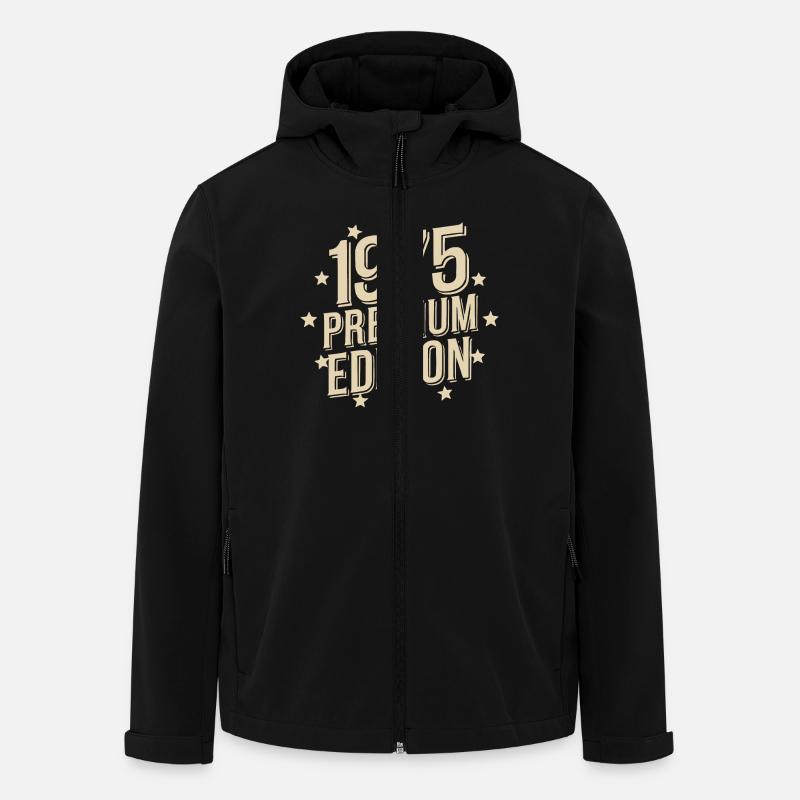 1975 Premium Edition - Men’s Recycled Softshell Jacket Discoverer by Stanley/Stella - black