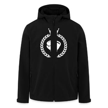 boxing kranz - Recycelte Männer Softshell-Jacke von Stanley/Stella - Schwarz - Vorne - AI Model Male 185 light (185cm)