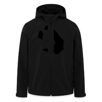 Santorini - Recycelte Männer Softshell-Jacke von Stanley/Stella - Schwarz - Vorne - AI Model Male 185 light (185cm)