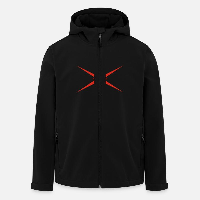 Étoile de Noël - Veste softshell homme en polyester recyclé Stanley/Stella - noir