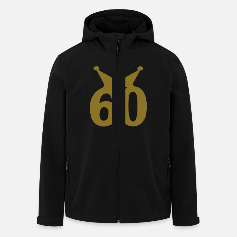 60 crown c1w7 - Men’s Recycled Softshell Jacket by Stanley/Stella - black