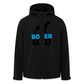 Boxer - Recycelte Männer Softshell-Jacke von Stanley/Stella - Schwarz - Vorne - AI Model Male 185 light (185cm)