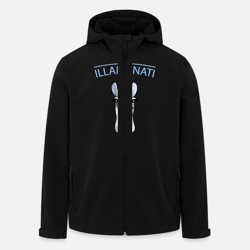 Illamanati (c) - Men’s Recycled Softshell Jacket by Stanley/Stella - black