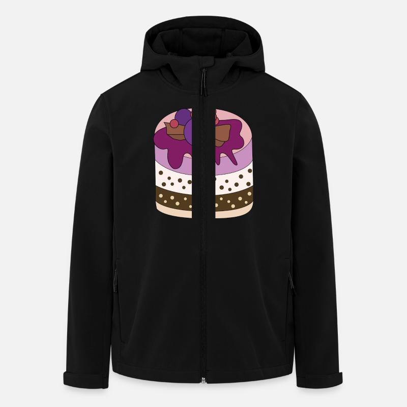 Törtchen - Recycelte Männer Softshell-Jacke von Stanley/Stella - Schwarz