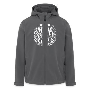 Malle Party Girls 2025 - Recycelte Männer Softshell-Jacke von Stanley/Stella - Schwarz - Vorne - AI Model Male 185 light (185cm)