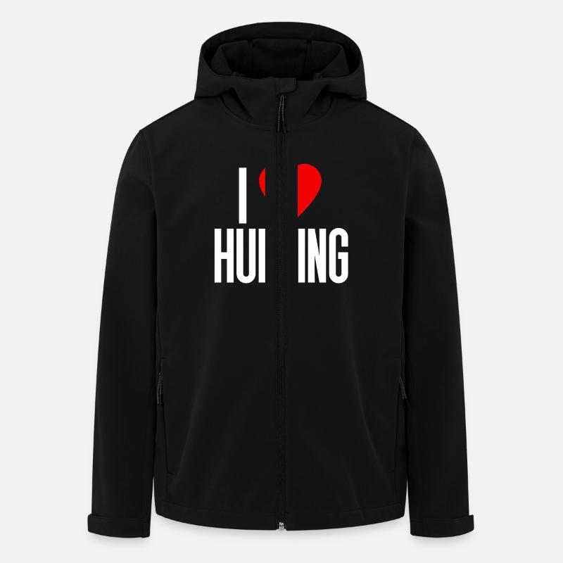 Hurling - Recycelte Männer Softshell-Jacke von Stanley/Stella - Schwarz