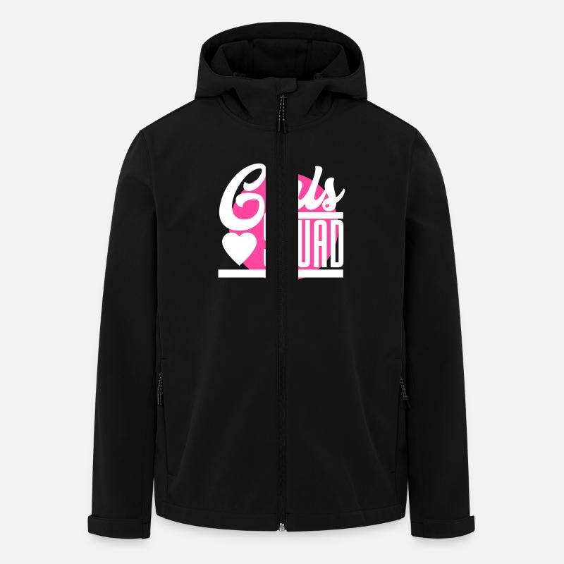 Girls Squad - Men’s Recycled Softshell Jacket by Stanley/Stella - black
