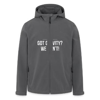 Gymnastik Training Fitness Gym - Recycelte Männer Softshell-Jacke von Stanley/Stella - Schwarz - Vorne - AI Model Male 185 light (185cm)