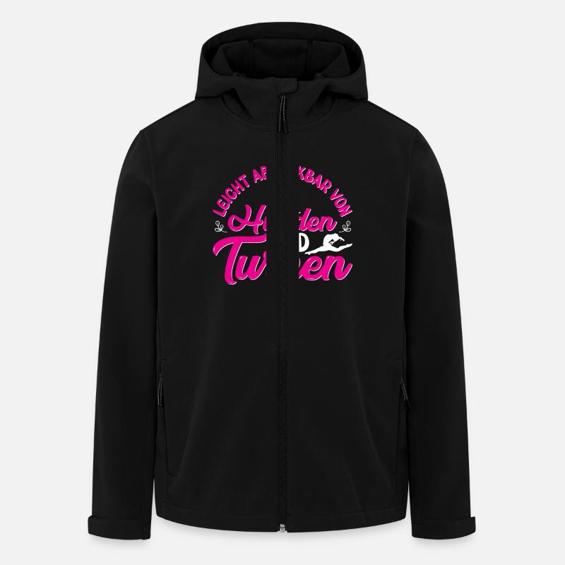 Turnen Mädchen Gymnastik Turnanzug Turnerin - Recycelte Männer Softshell-Jacke von Stanley/Stella - Schwarz