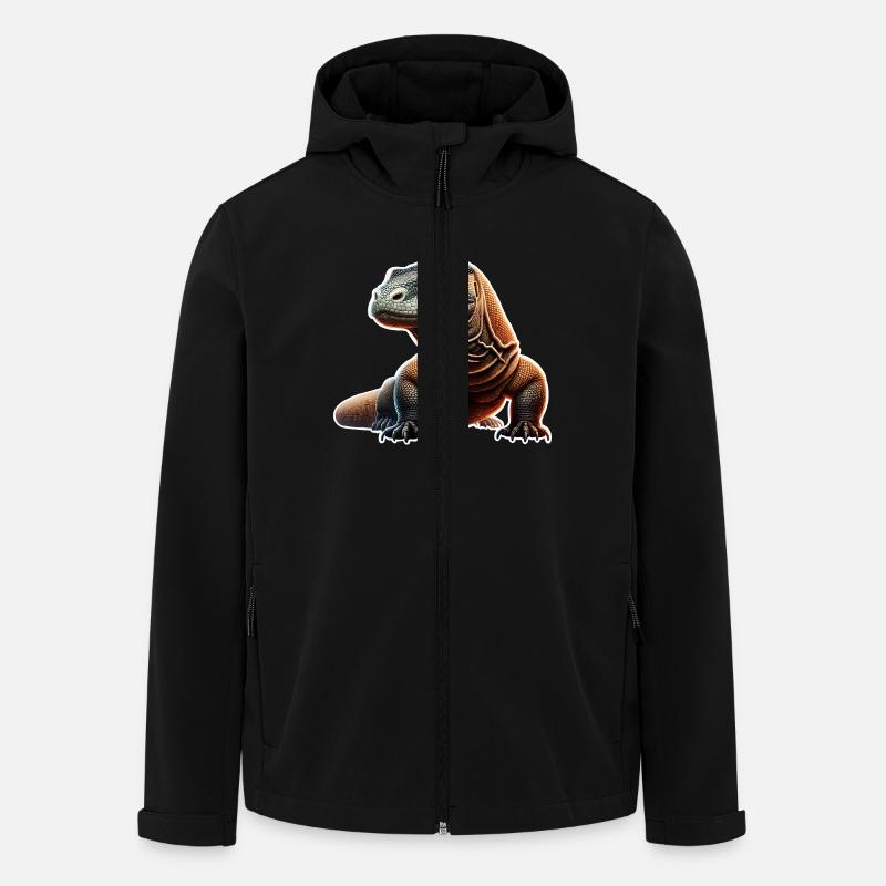 Komodo Dragon - Veste softshell homme en polyester recyclé Stanley/Stella - noir