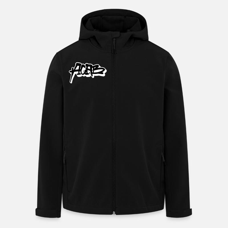 Journée ACAB - Veste softshell homme en polyester recyclé Stanley/Stella - noir
