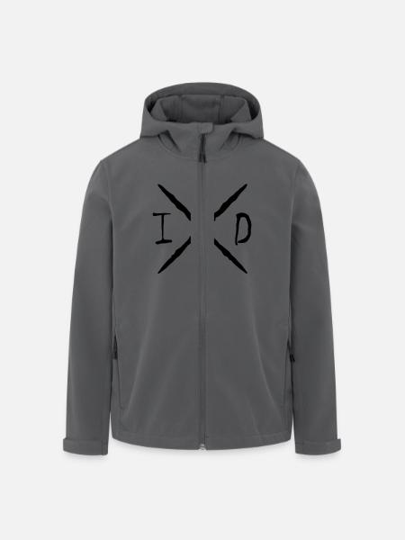 ride cross - Recycelte Männer Softshell-Jacke von Stanley/Stella - Schwarz