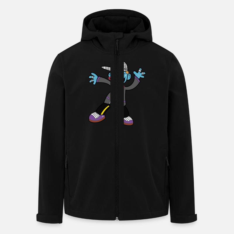 Lustiger Junge - Recycelte Männer Softshell-Jacke von Stanley/Stella - Schwarz