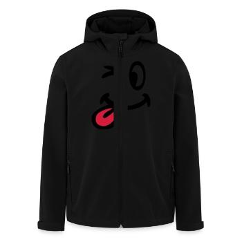 smiley clin oeil 3105 - Veste softshell homme en polyester recyclé Stanley/Stella - noir - Devant - AI Model Male 185 light (185cm)