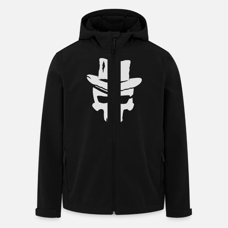 skull pirate hat - Men’s Recycled Softshell Jacket by Stanley/Stella - black