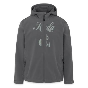 Koala - Recycelte Männer Softshell-Jacke von Stanley/Stella - Schwarz - Vorne - AI Model Male 185 light (185cm)