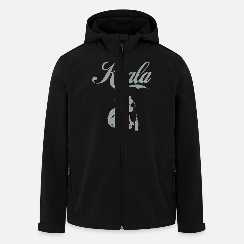 Koala - Men’s Recycled Softshell Jacket by Stanley/Stella - black