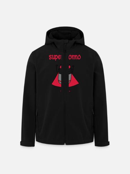 Super nonno - Men’s Recycled Softshell Jacket by Stanley/Stella - black
