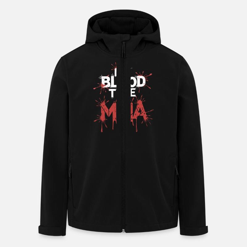 Expressing passion for MMA - Men’s Recycled Softshell Jacket by Stanley/Stella - black