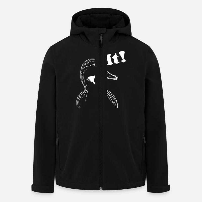 Duck said It - Men’s Recycled Softshell Jacket by Stanley/Stella - black