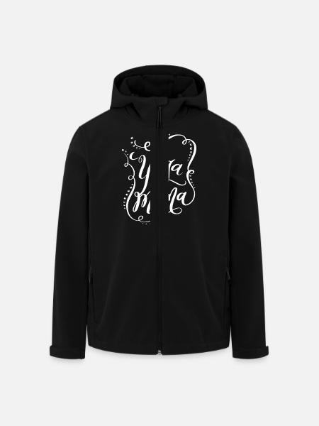 Yoga Mama - Men’s Recycled Softshell Jacket by Stanley/Stella - black