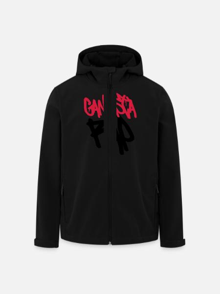 Gangsta RAP! - Men’s Recycled Softshell Jacket by Stanley/Stella - black