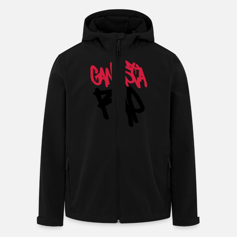 Gangsta Rap! - Recycelte Männer Softshell-Jacke von Stanley/Stella - Schwarz