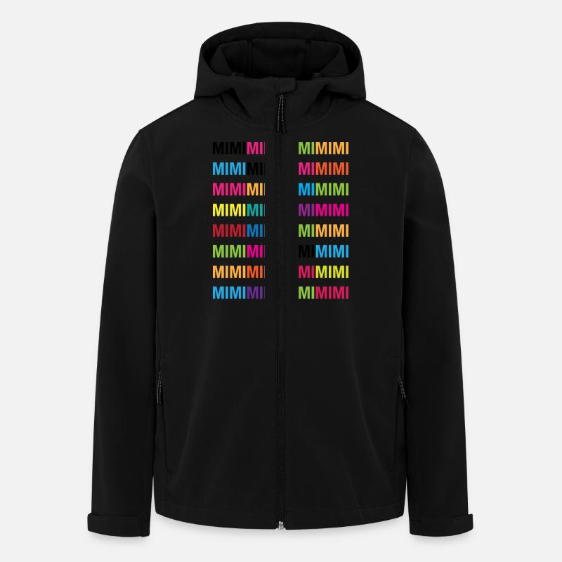 Mimimi - Veste softshell homme en polyester recyclé Stanley/Stella - noir