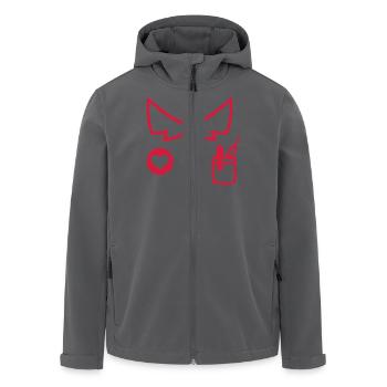 Krankenschwester - Recycelte Männer Softshell-Jacke von Stanley/Stella - Schwarz - Vorne - AI Model Male 185 light (185cm)