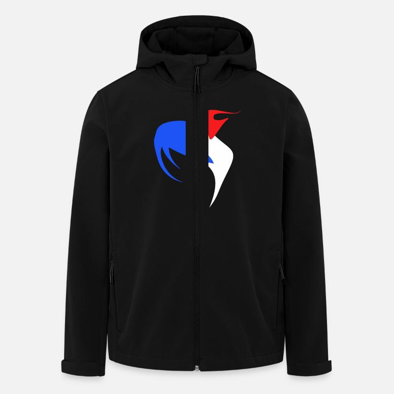 coq - Veste softshell homme en polyester recyclé Stanley/Stella - noir