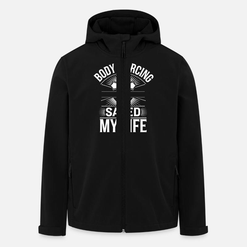 Une foi profonde avec style - Veste softshell homme en polyester recyclé Stanley/Stella - noir
