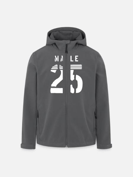Malle 2025 Trikot - Recycelte Männer Softshell-Jacke von Stanley/Stella - Schwarz