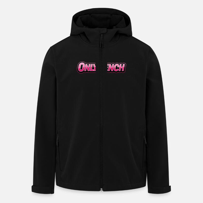onlybench pink - Recycelte Männer Softshell-Jacke von Stanley/Stella - Schwarz