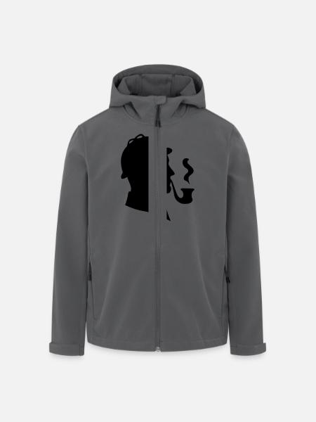 Sherlock Holmes - Men’s Recycled Softshell Jacket by Stanley/Stella - black