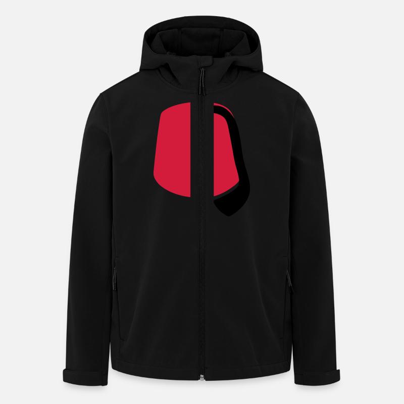 Fez - Men’s Recycled Softshell Jacket by Stanley/Stella - black