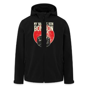 random Mix Bon Bon - Recycelte Männer Softshell-Jacke von Stanley/Stella - Schwarz - Vorne - AI Model Male 185 light (185cm)