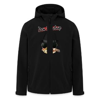 Don Erkebap (Döner Kebap) - Recycelte Männer Softshell-Jacke von Stanley/Stella - Schwarz - Vorne - AI Model Male 185 light (185cm)