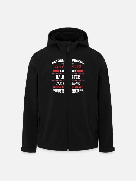 HAUSMEISTER - Recycelte Männer Softshell-Jacke von Stanley/Stella - Schwarz