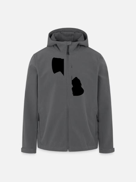 Horsemanship - Recycelte Männer Softshell-Jacke von Stanley/Stella - Schwarz