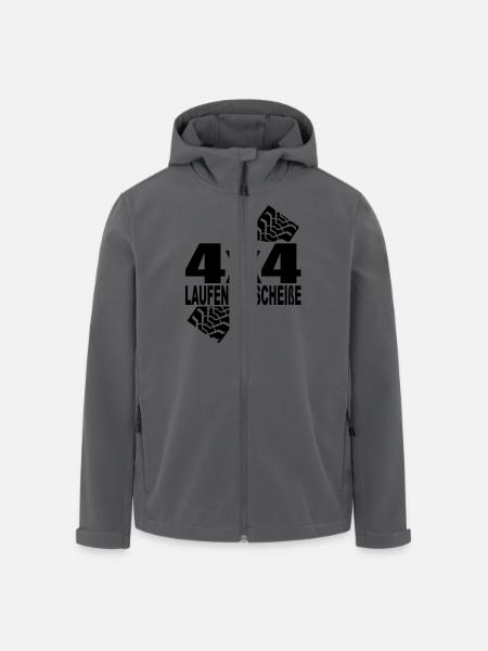 4x4 - Men’s Recycled Softshell Jacket by Stanley/Stella - black