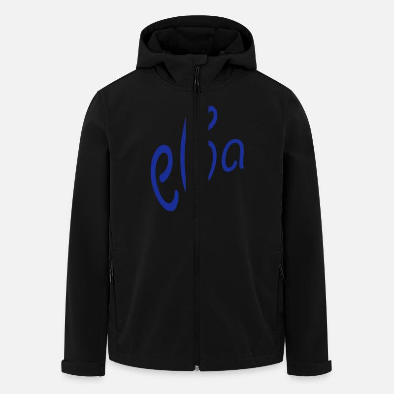 Elba - Recycelte Männer Softshell-Jacke von Stanley/Stella - Schwarz