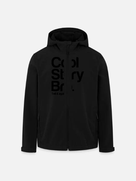 coolstorybro - Men’s Recycled Softshell Jacket by Stanley/Stella - black