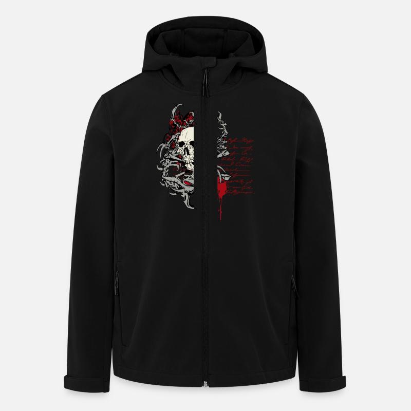 Dragonheart - Recycelte Männer Softshell-Jacke von Stanley/Stella - Schwarz