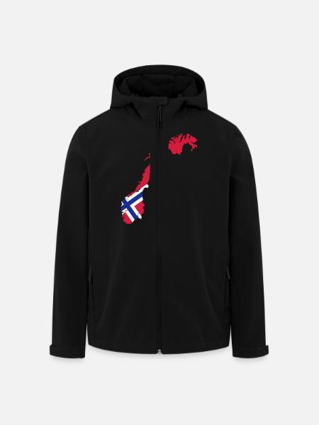 Norway - Men’s Recycled Softshell Jacket by Stanley/Stella - black