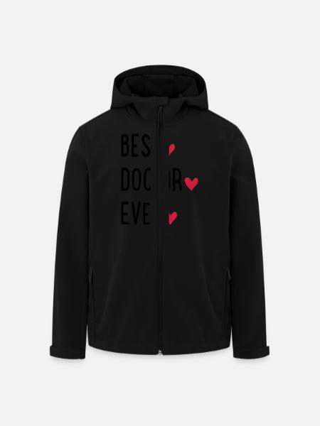 Arzt - Recycelte Männer Softshell-Jacke von Stanley/Stella - Schwarz